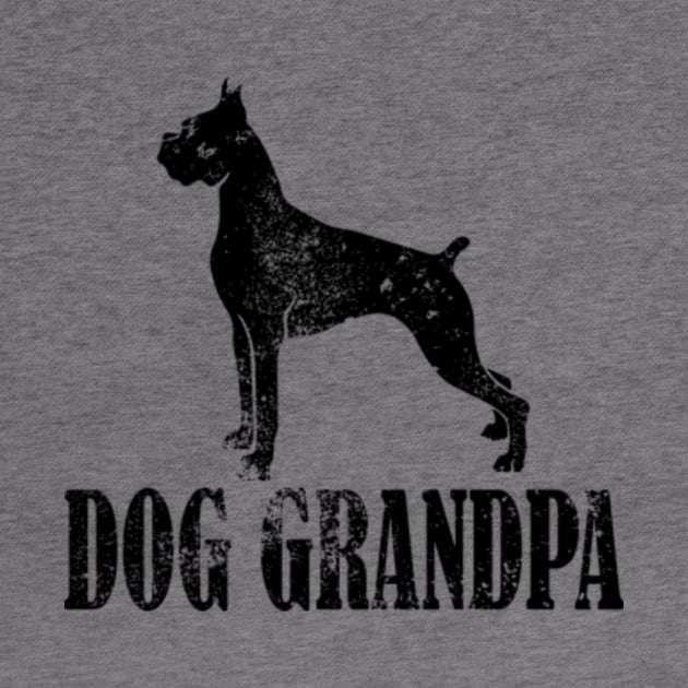 Boxer Dog Grandpa by AstridLdenOs